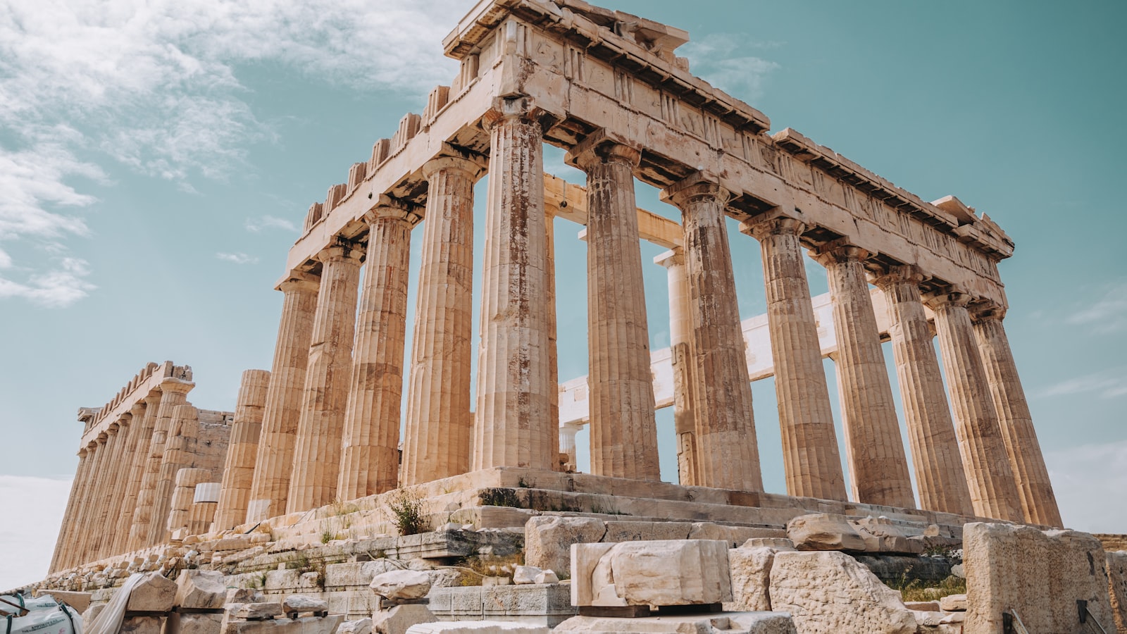 Temple grec antique