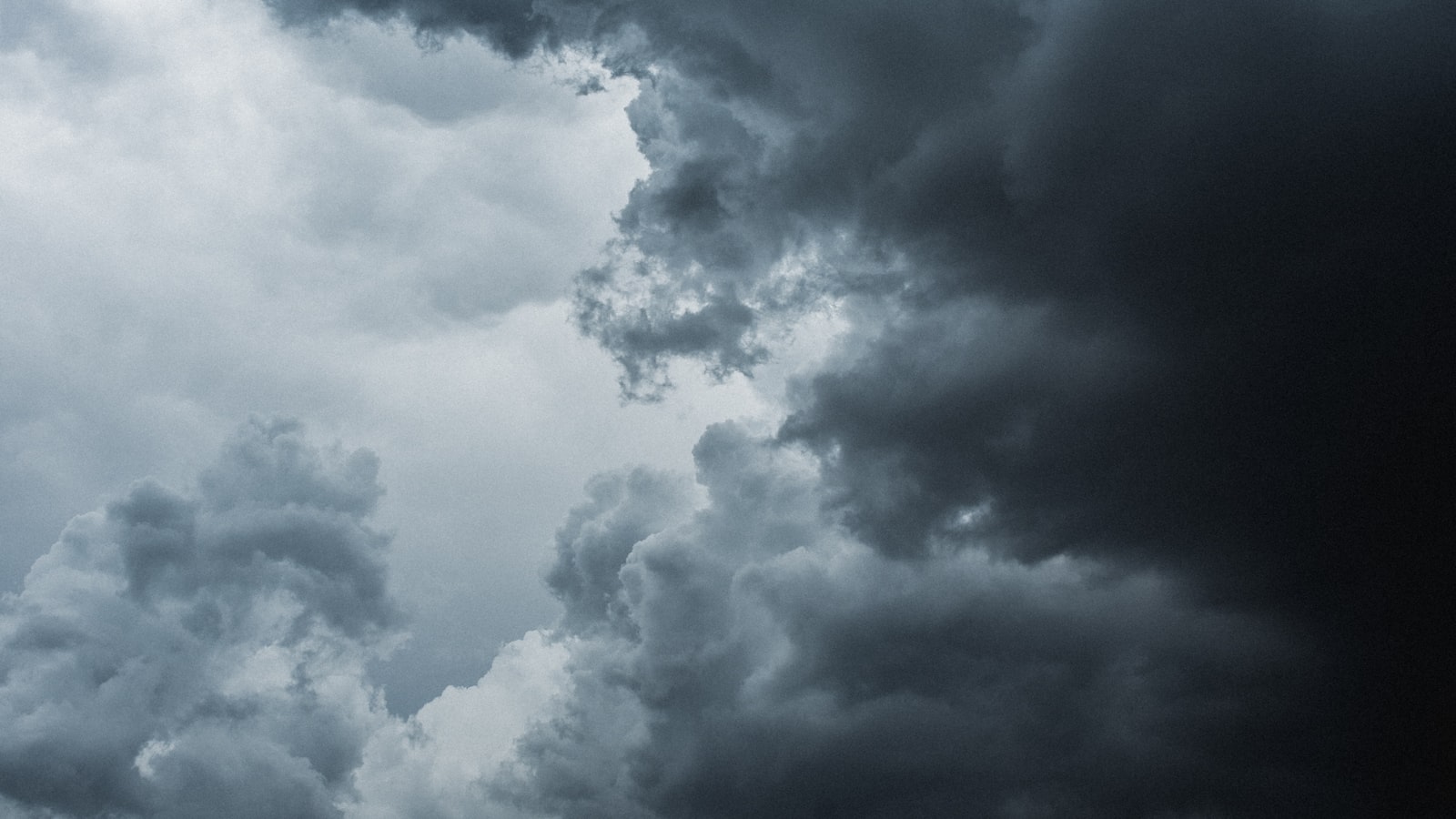 Ciel d'orage spectaculaire