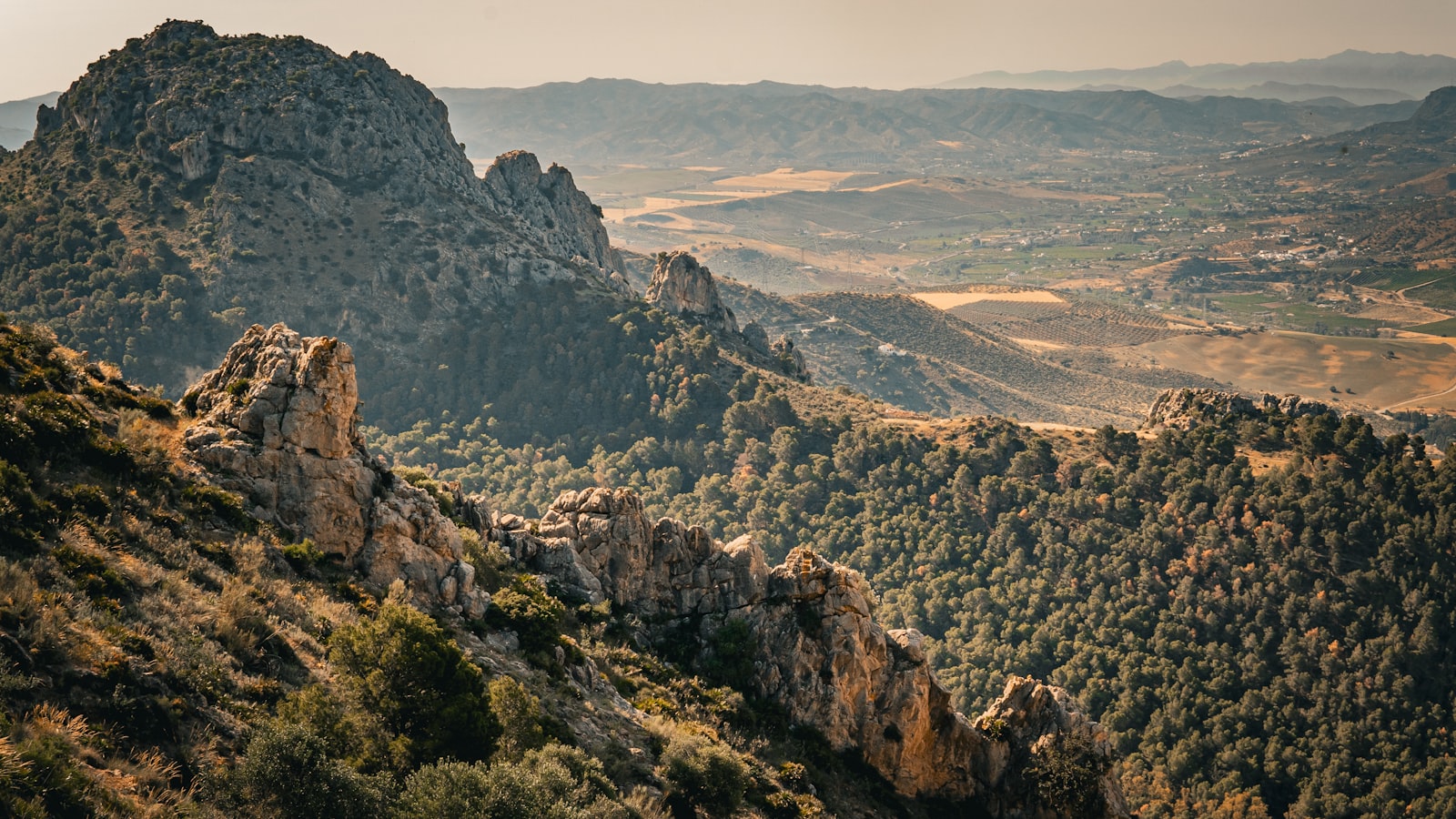 Paysage rocheux espagnol